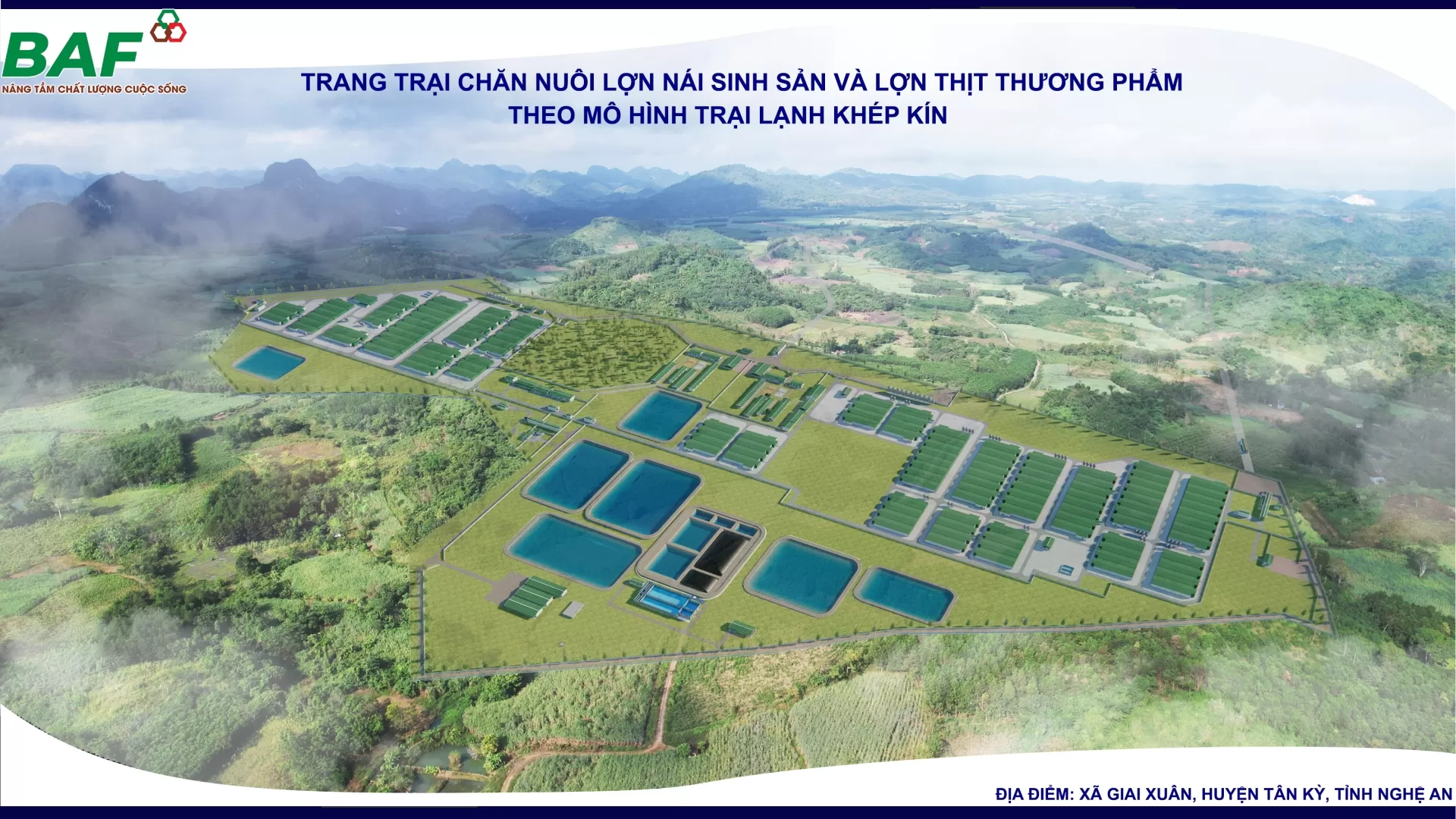 Alpha bám sát tiến độ dự án trang trại chăn nuôi công nghệ cao tại Giai Xuân (Nghệ An)